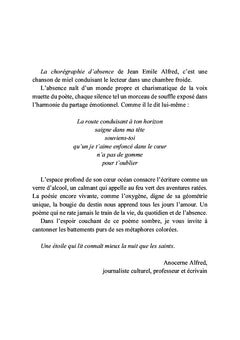 La chorégraphie d'absence