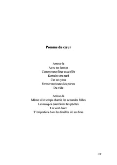La chorégraphie d'absence