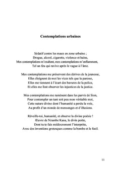 Contemplations urbaines
