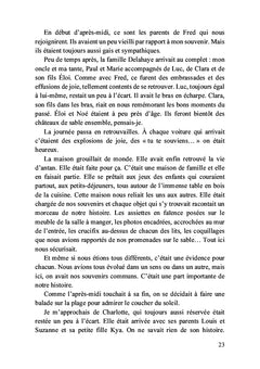 Les vagues ont tout effacé