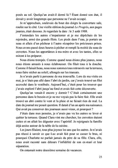 Les vagues ont tout effacé