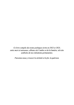 L'ombre des traces