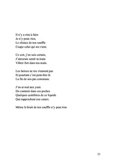 L'ombre des traces