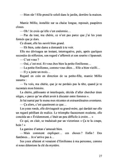 Étrange...