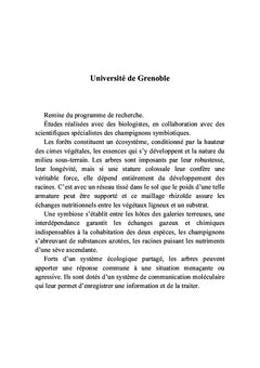 La danse des cimes