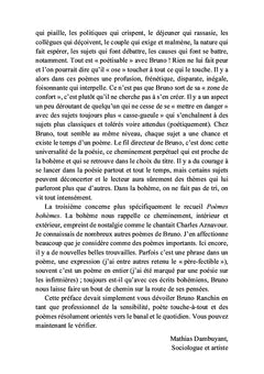 Poèmes bohèmes