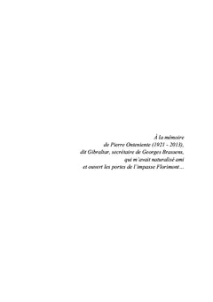 En flânant avec... Georges Brassens