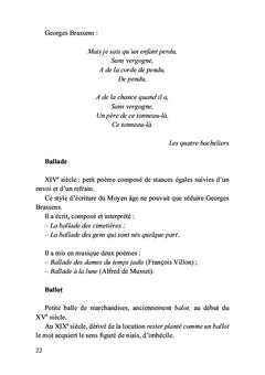 En flânant avec... Georges Brassens