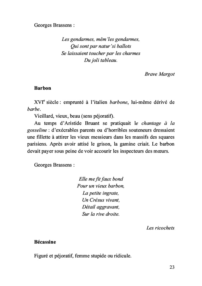 En flânant avec... Georges Brassens