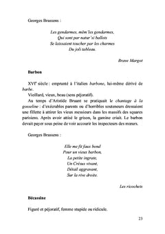 En flânant avec... Georges Brassens