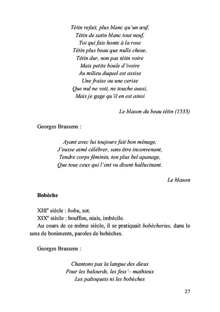 En flânant avec... Georges Brassens