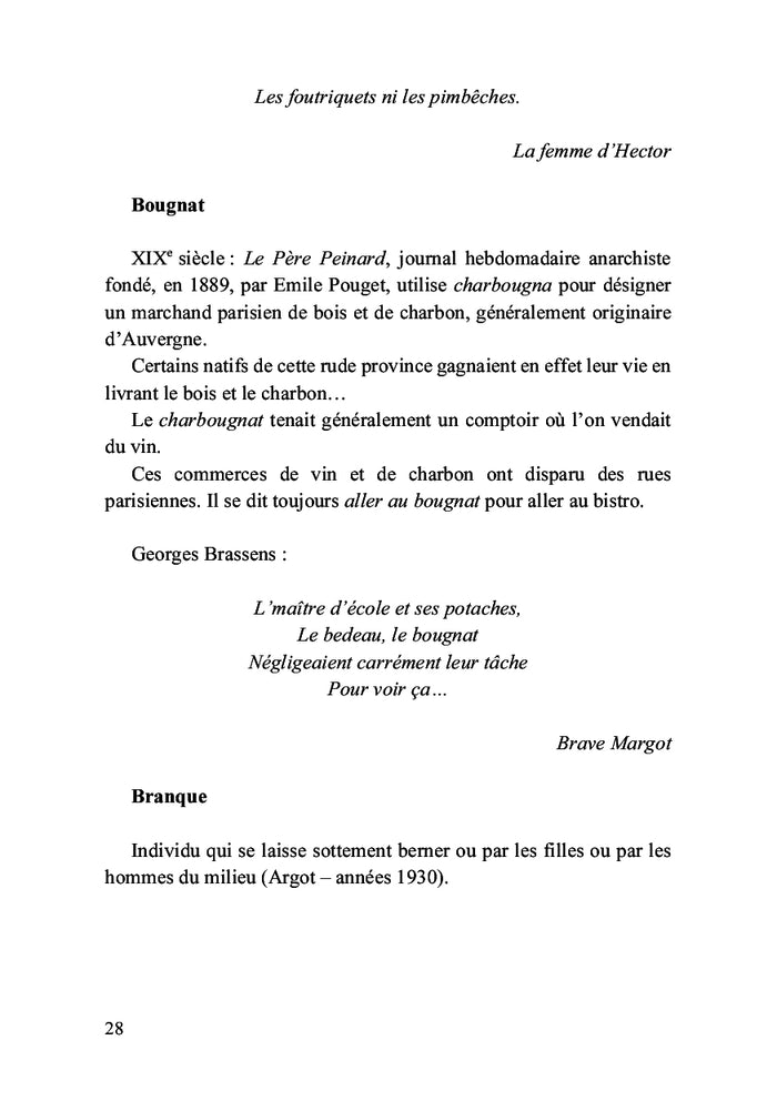 En flânant avec... Georges Brassens