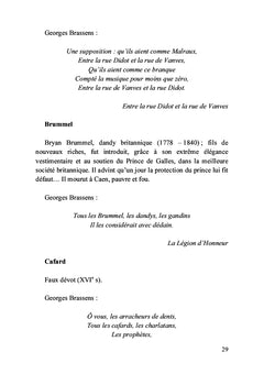 En flânant avec... Georges Brassens