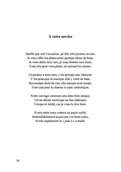 110 sonnets sans dissoner
