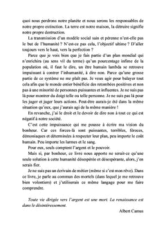 Cri d'un enfant de la Terre