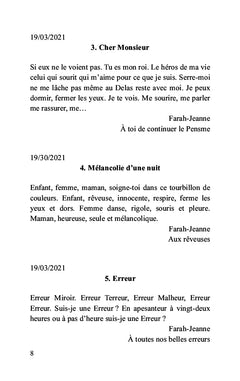 À l'aube de ma vie