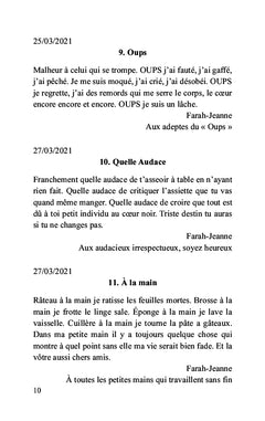 À l'aube de ma vie