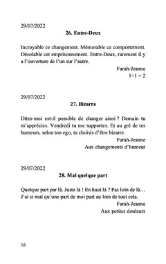 À l'aube de ma vie