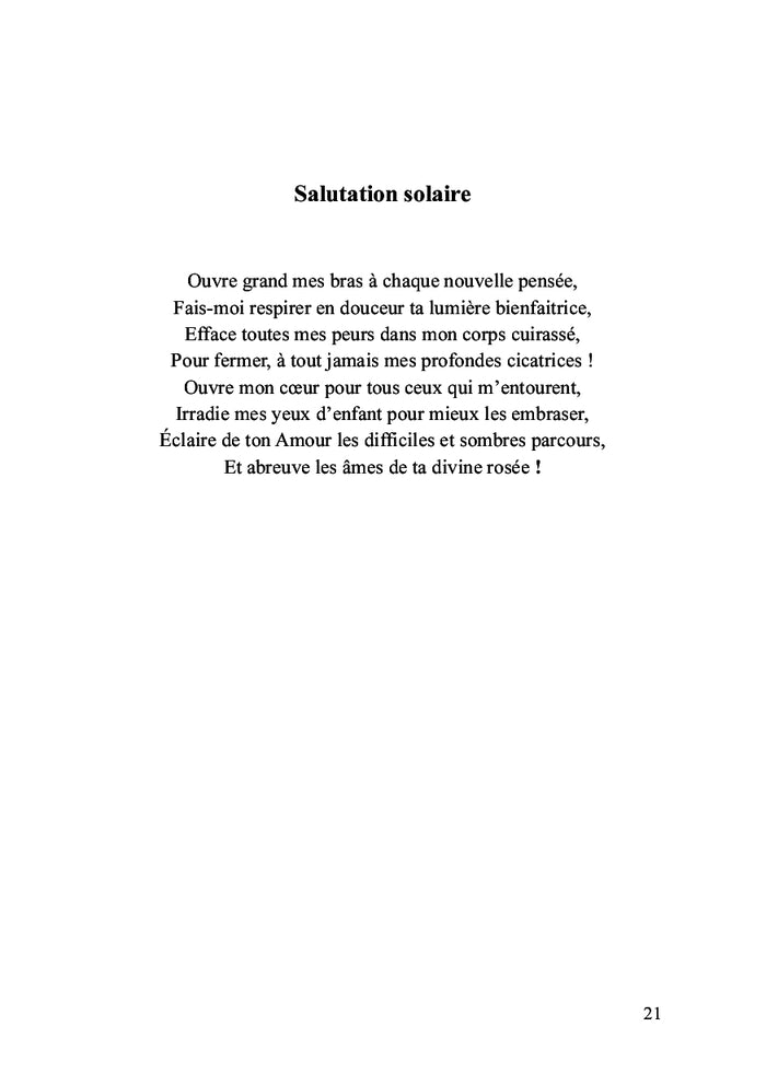 Arrête-toi, ferme les yeux et regarde !