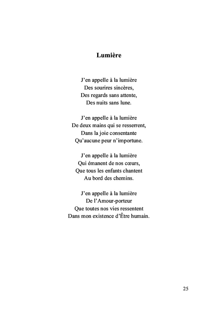 Arrête-toi, ferme les yeux et regarde !