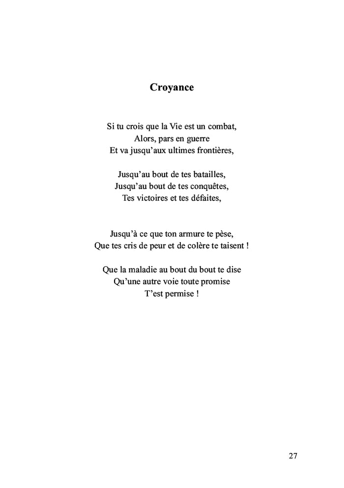 Arrête-toi, ferme les yeux et regarde !