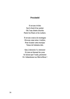 Arrête-toi, ferme les yeux et regarde !