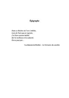 La vieille malle et la chanson de Bicêtre