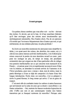 Contes pour le brouillard