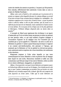 La vérité littéraire entre la sensibilité et la pensée chez Gérard de Nerval