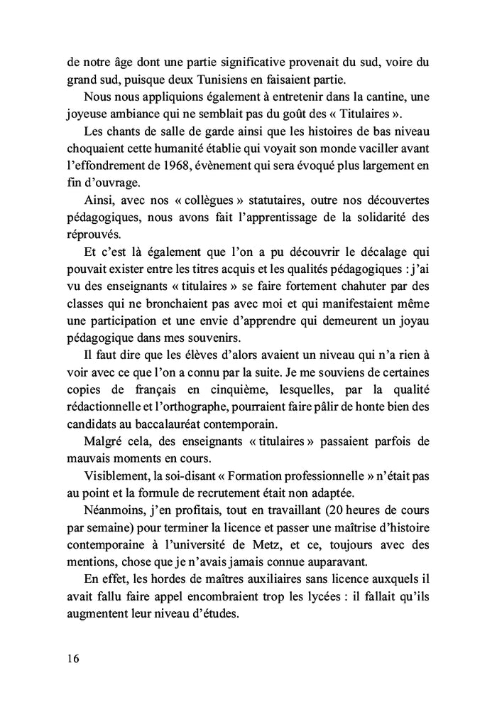 On a tué mon école