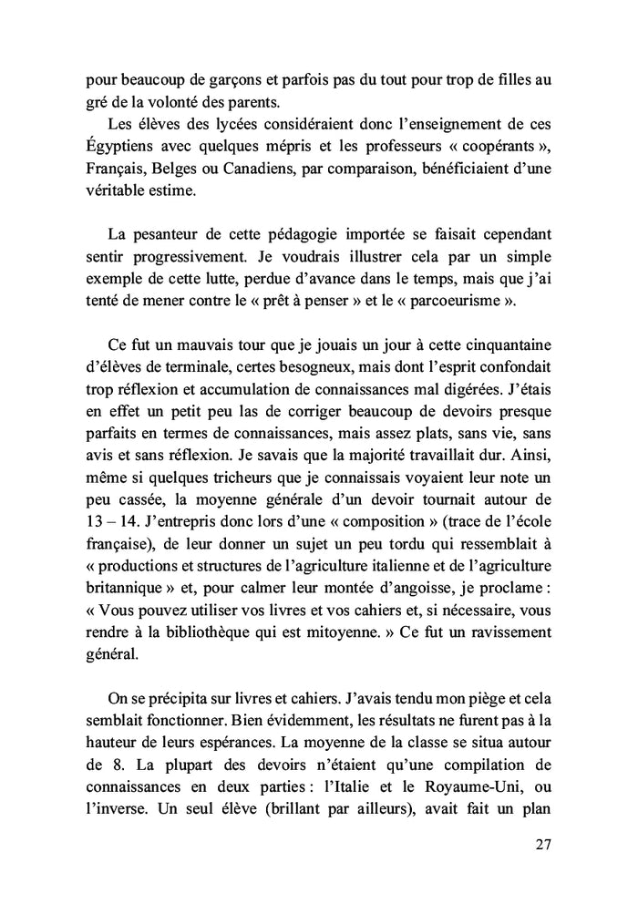 On a tué mon école