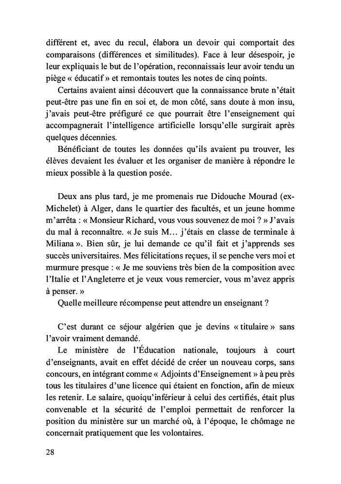 On a tué mon école