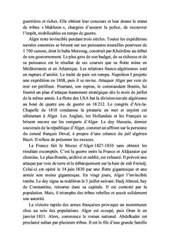 L'émergence du nationalisme algérien