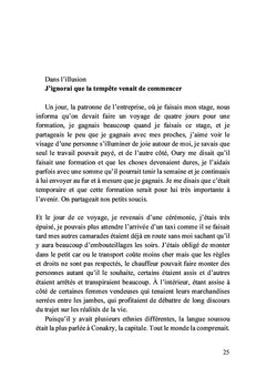 Le choix d'une vie