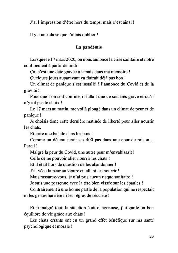 Se cacher pour faire le bien