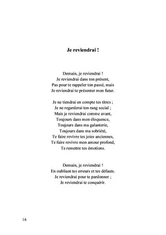 Les larmes de mon passé