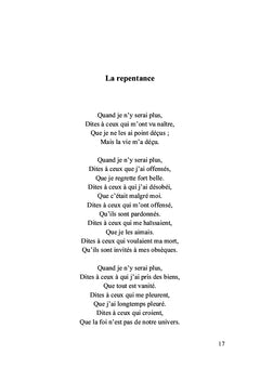 Les larmes de mon passé