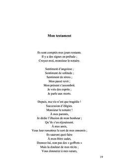 Les larmes de mon passé