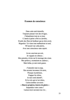 Les larmes de mon passé