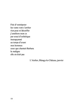Dernier volume du premier livre de ma vie