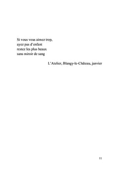 Dernier volume du premier livre de ma vie