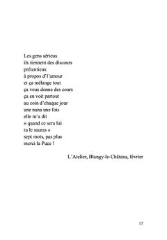 Dernier volume du premier livre de ma vie
