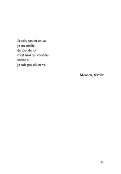 Dernier volume du premier livre de ma vie