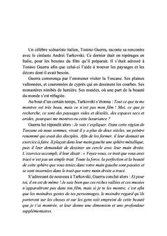 Histoire d'une effraction