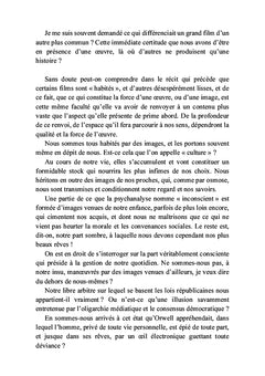 Histoire d'une effraction