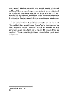 Histoire d'une effraction