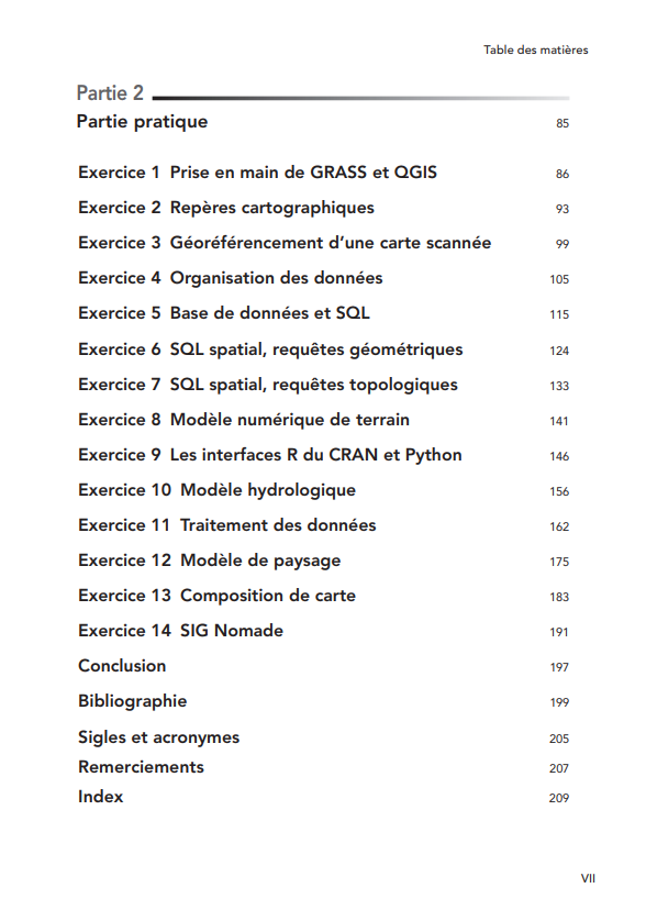 Systèmes d'information géographique