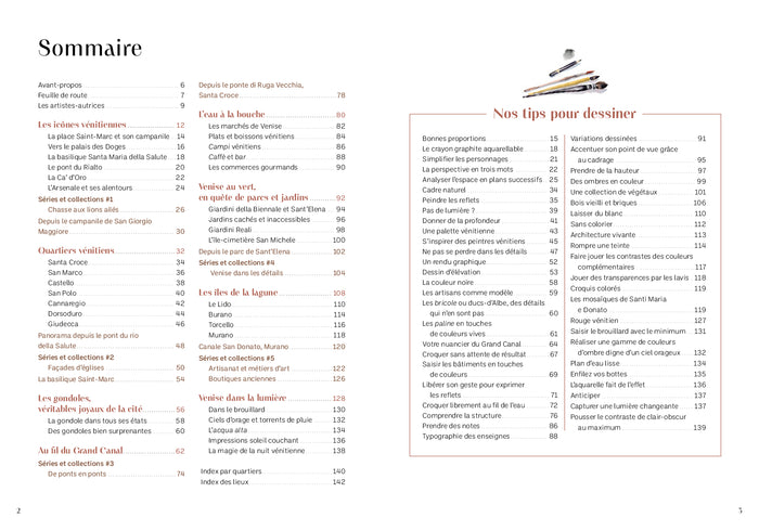 Dessiner Venise