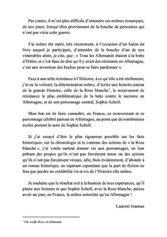 La rose blanche - Dans les pas de Sophie Scholl