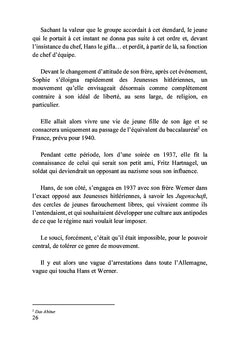 La rose blanche - Dans les pas de Sophie Scholl